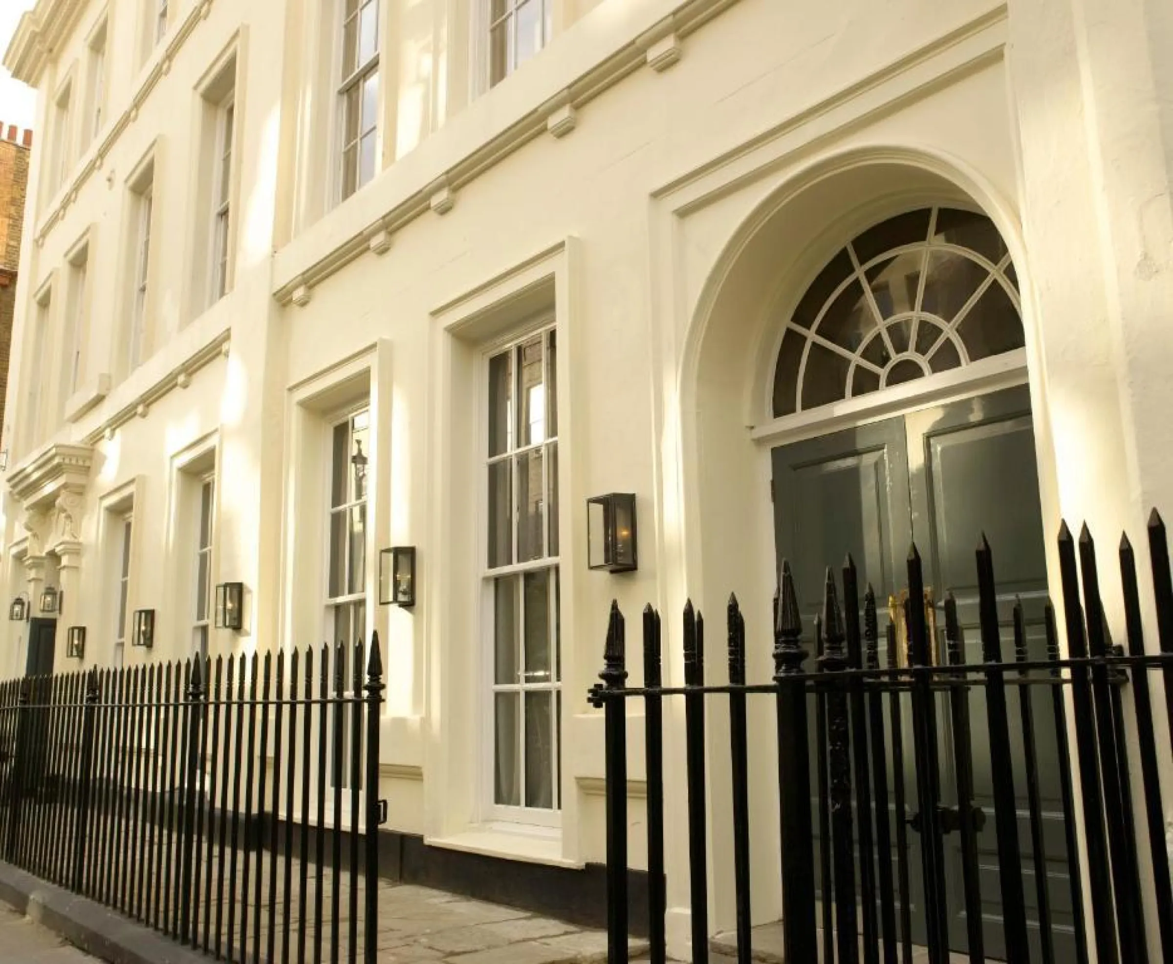 Dean Street Townhouse Georgian facade