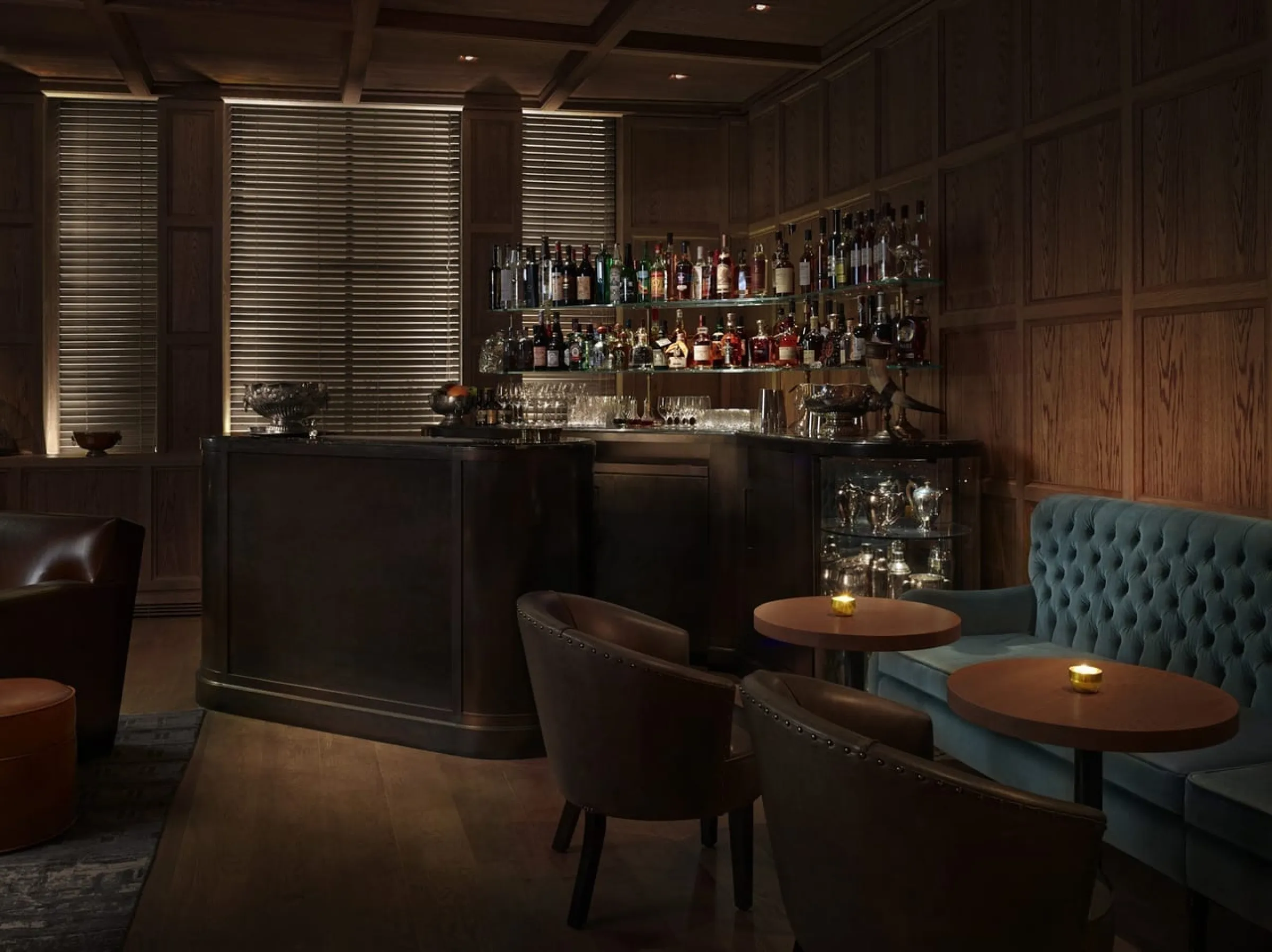 The London EDITION Punch Room detail