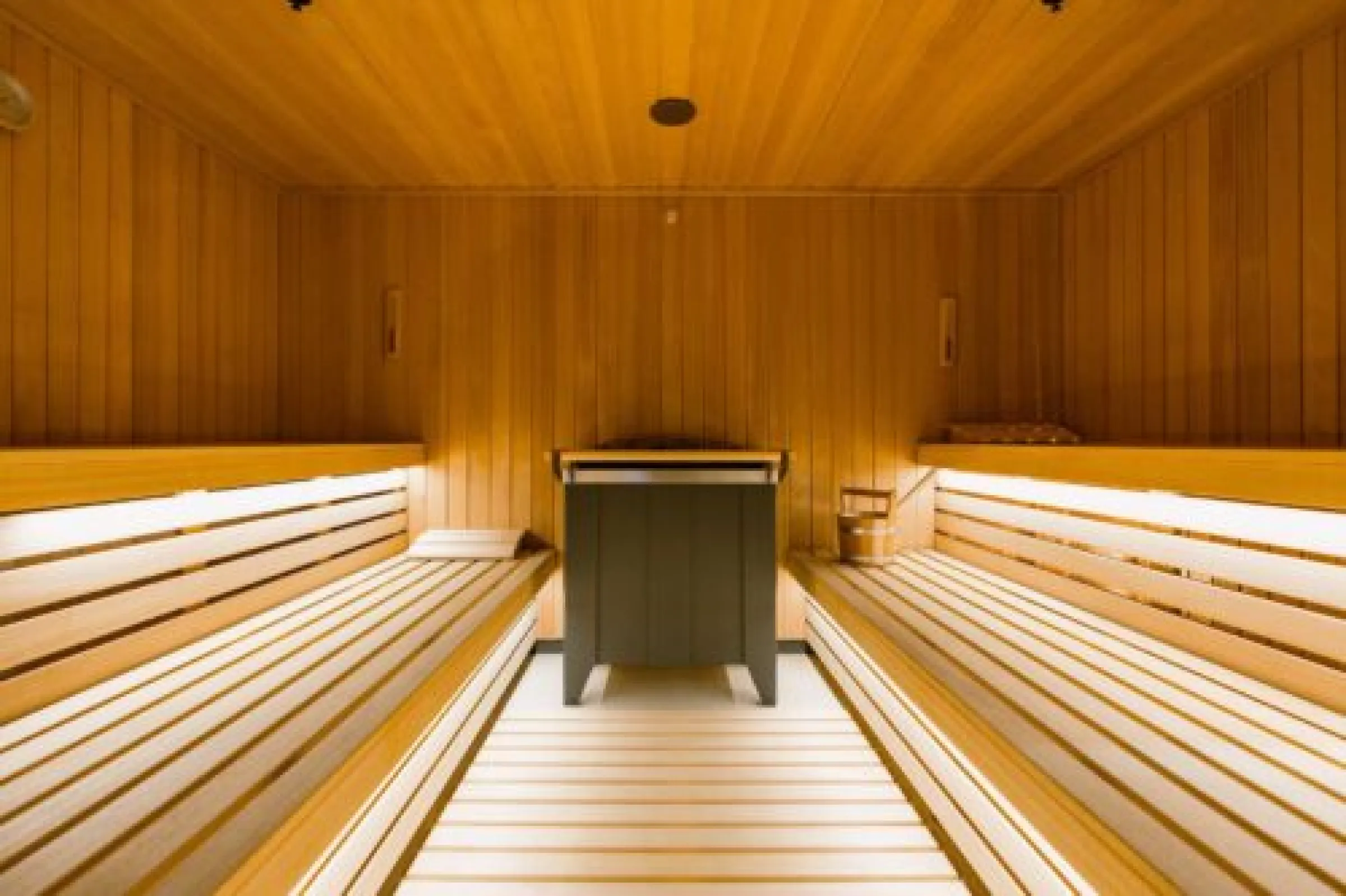 Spa and wellness treatment interior