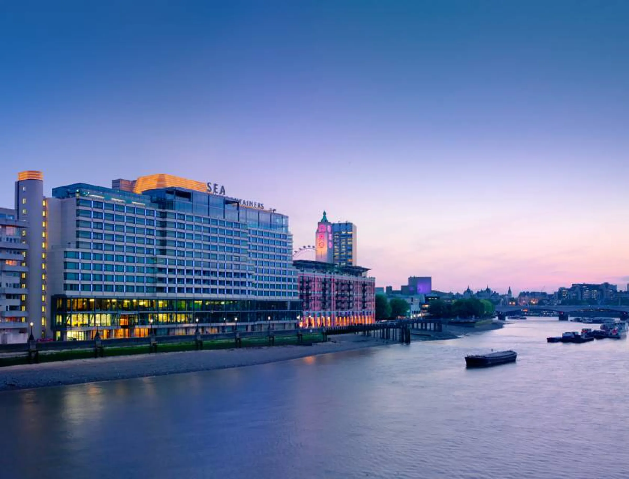Sea Containers London Tom Dixon riverside interior