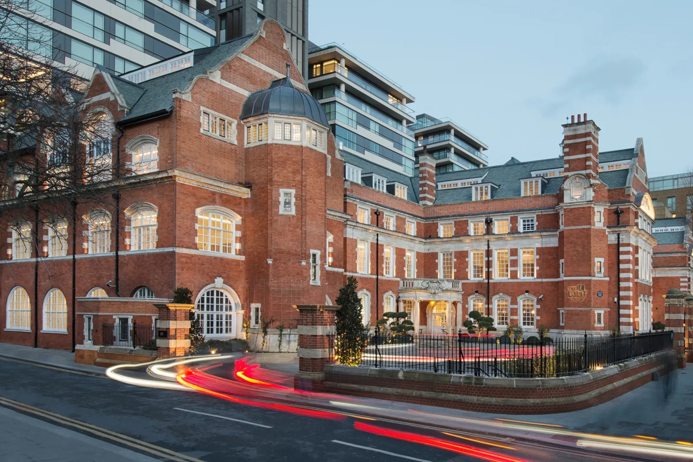 The Lalit London former grammar school boutique hotel