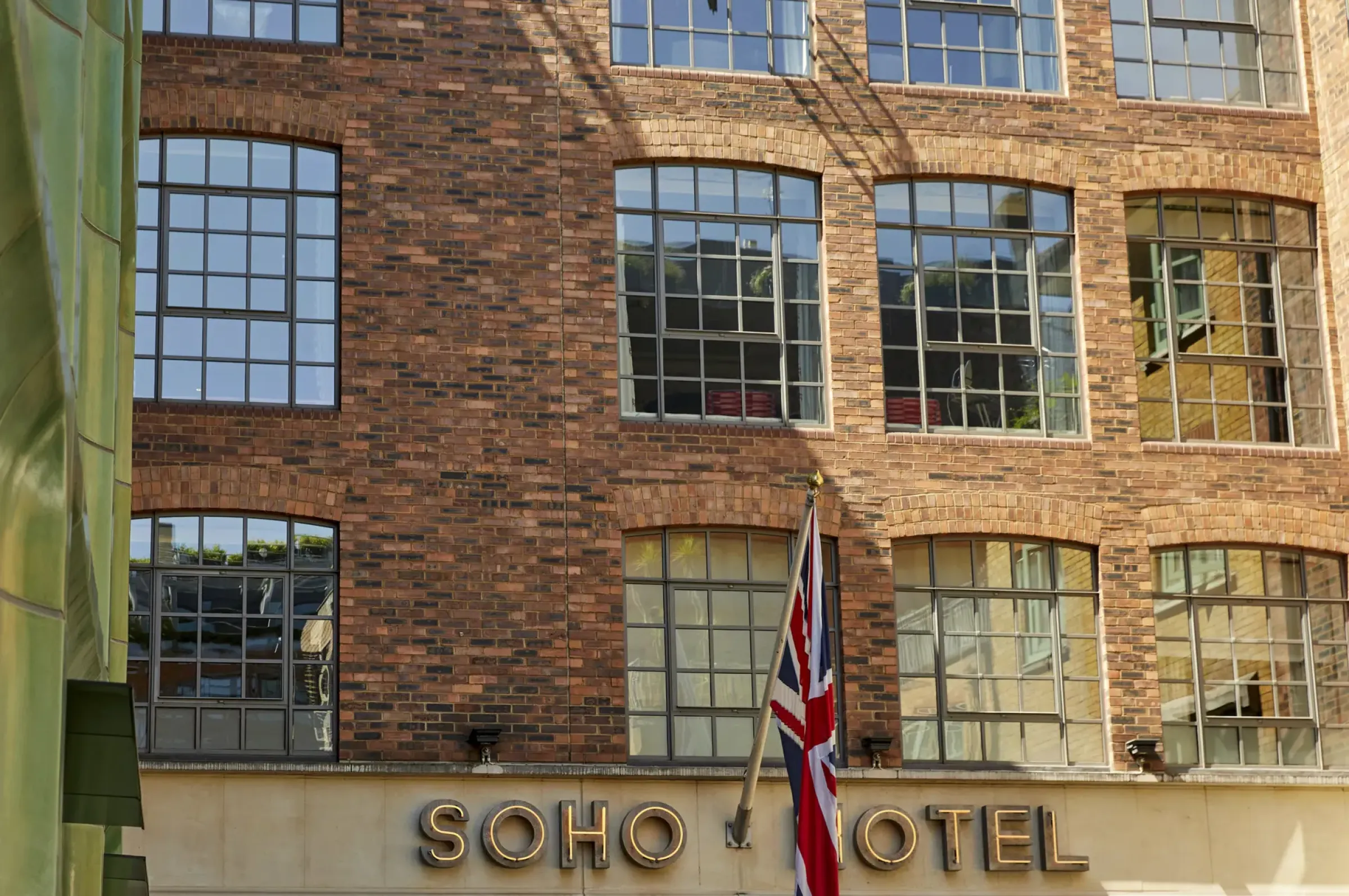 Soho Hotel colourful interior